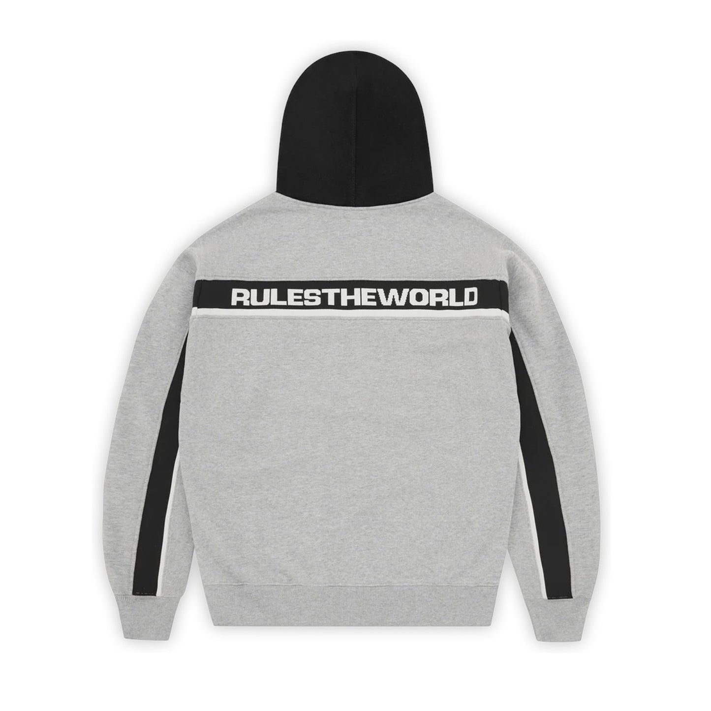 OFFCODE Ribbed Sporteiz Zip Hoodie Heather Grey