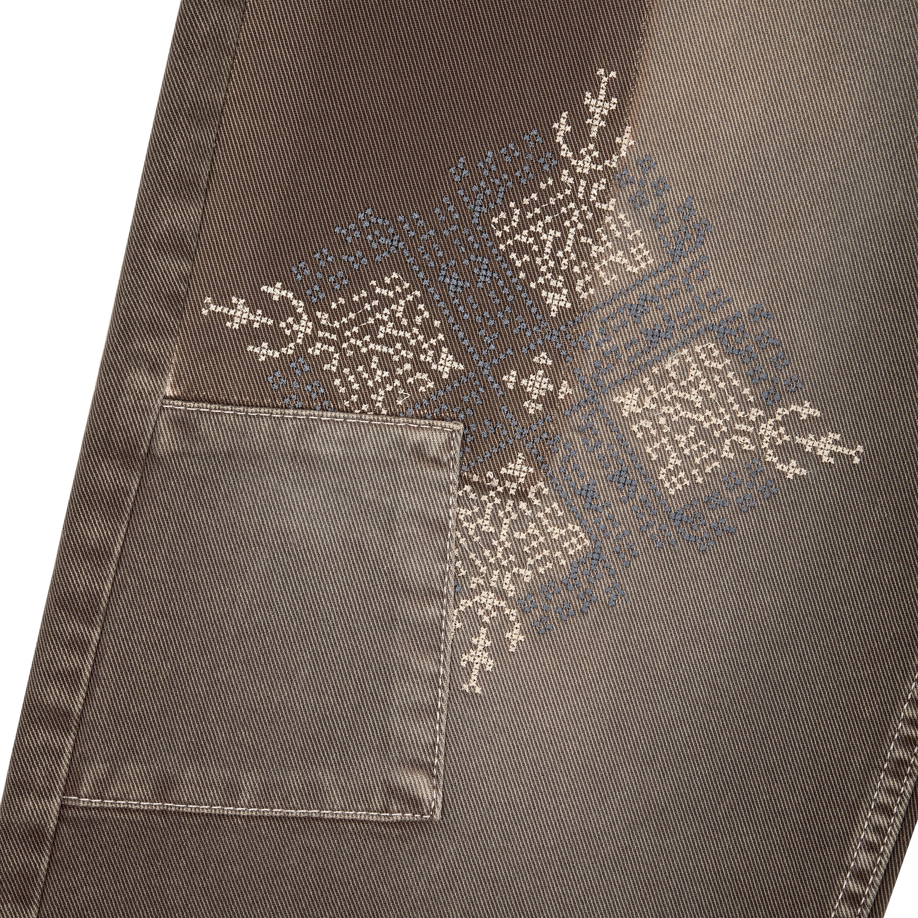 OFFCODE Aziza Brown Washed Denim
