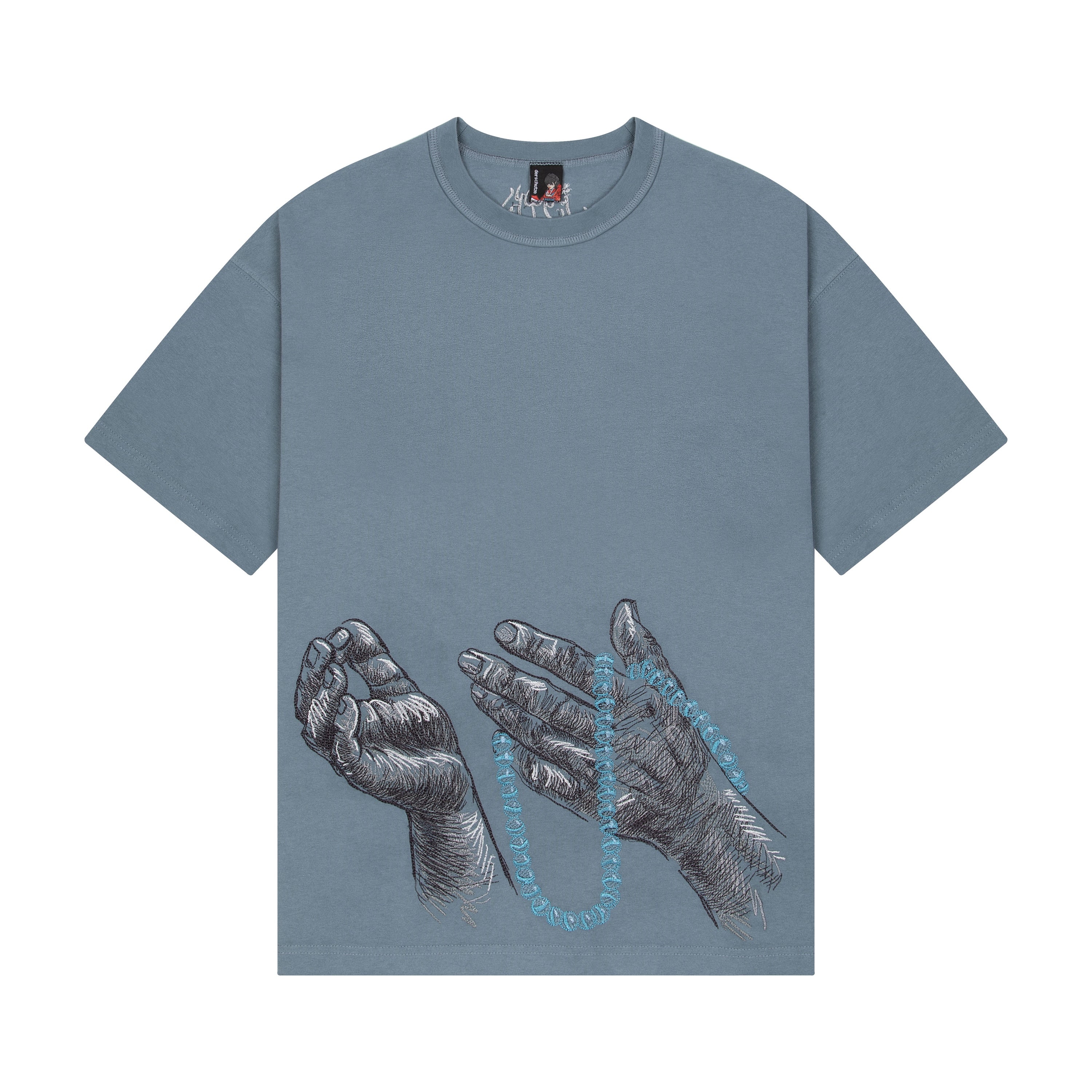 OFFCODE Yasmin V4 T-Shirt Blue, front view