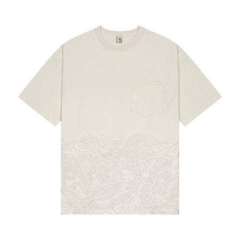 OFFCODE Yakuza T-Shirt Off White, front view