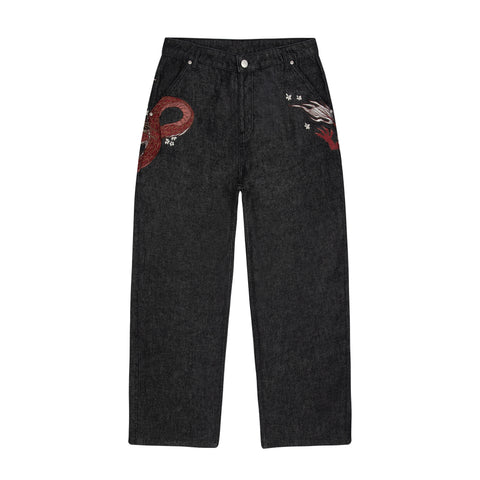OFFCODE Yakuza Raw Denim Black