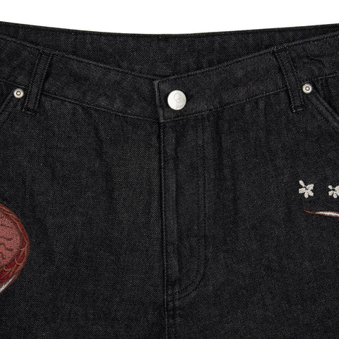 OFFCODE Yakuza Raw Denim Black