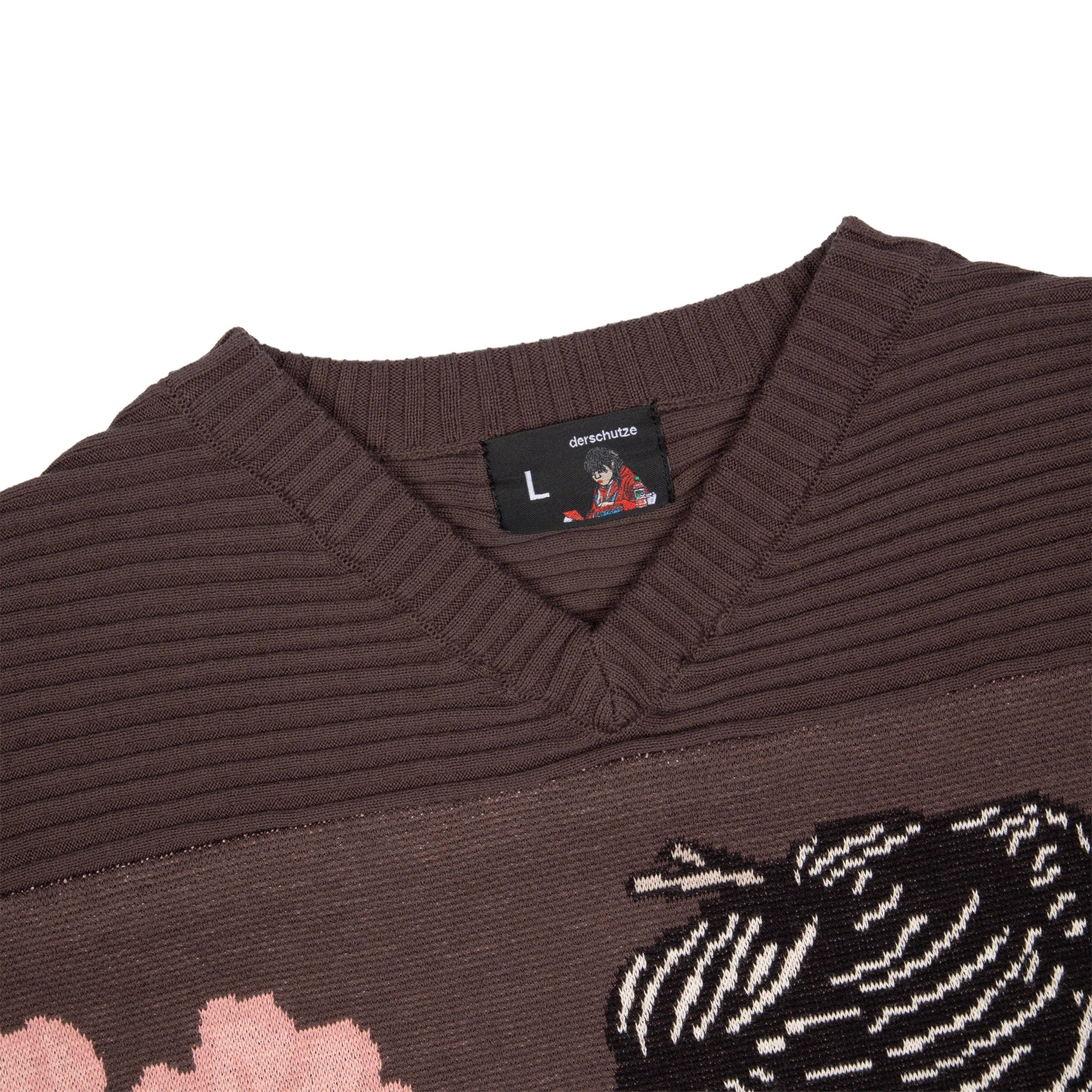 OFFCODE Yakuza V2 Knitted Jersey Brown