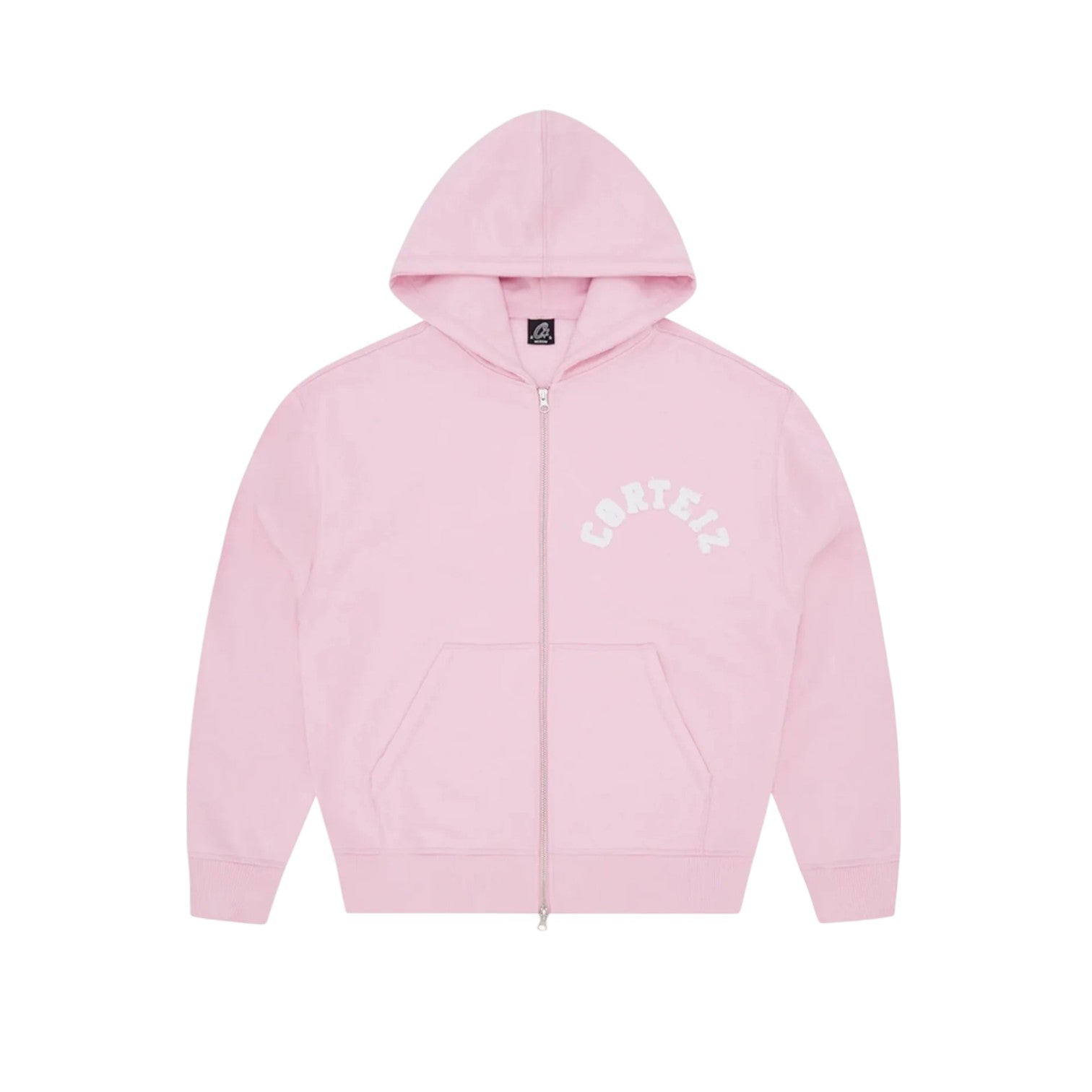 Corteiz Colly Arch Zip Hoodie, front view