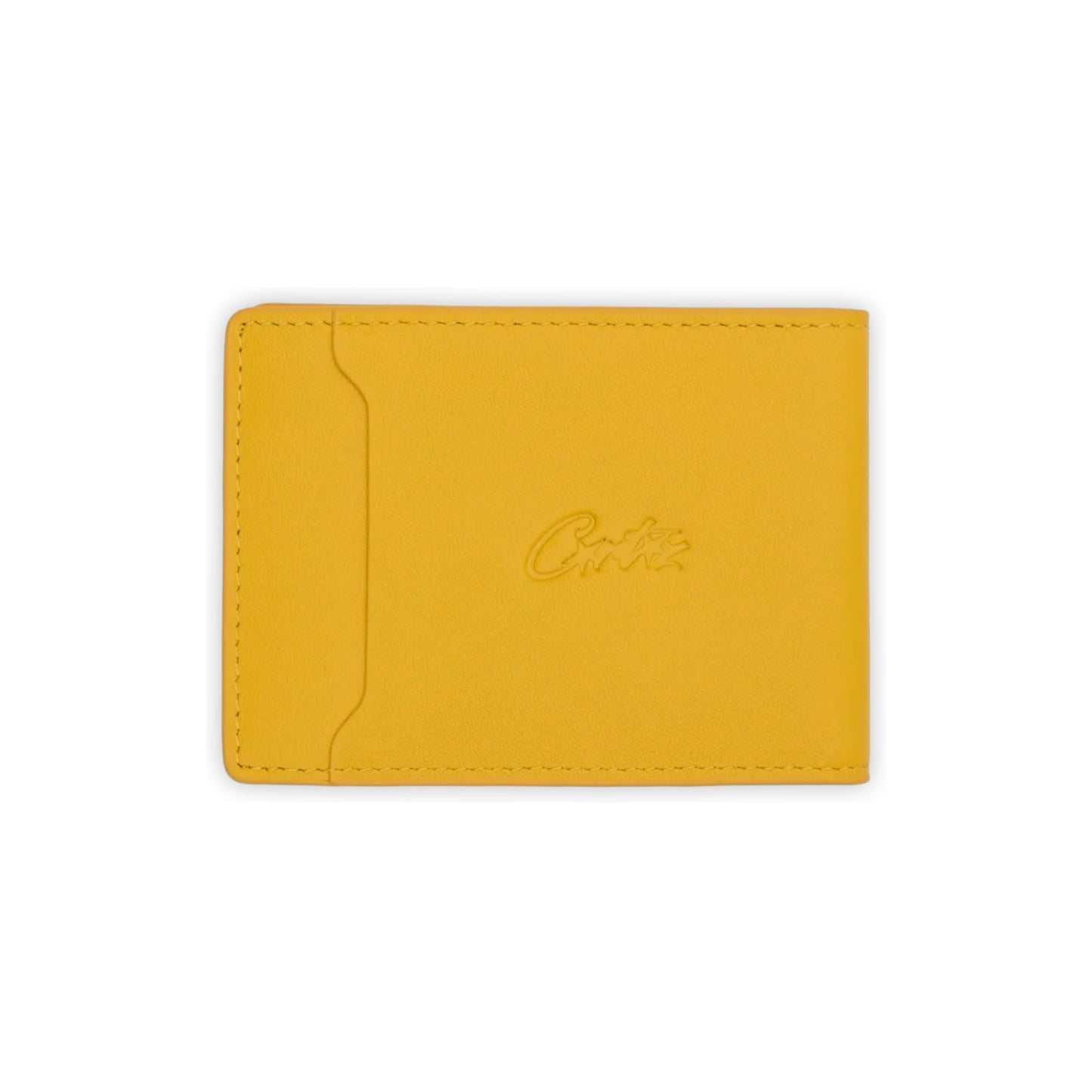 OFFCODE Island Leather Card Holder Black - Yellow