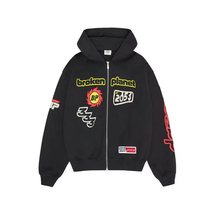 Broken Planet Performance Zip Up Hoodie