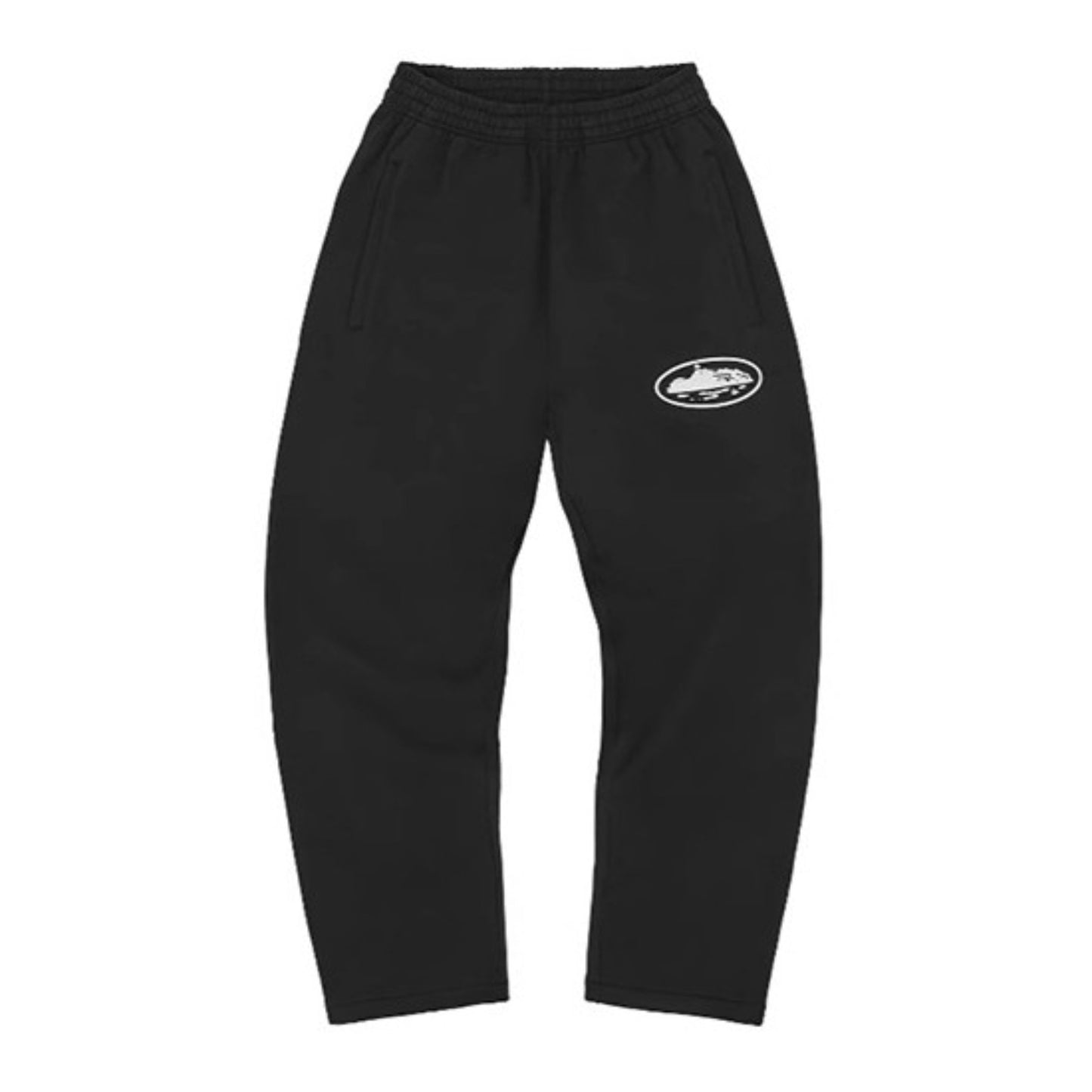 Island Puff Print Open Hem Sweatpant