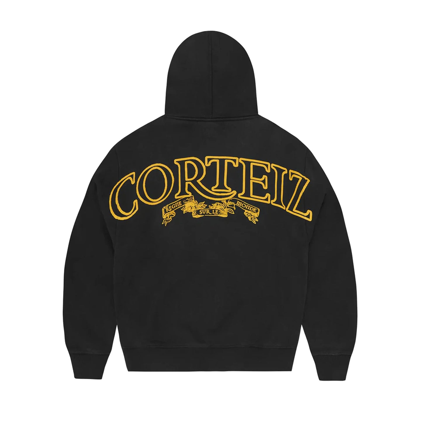 Superior Royale Zip Hoodie 'Black/Yellow