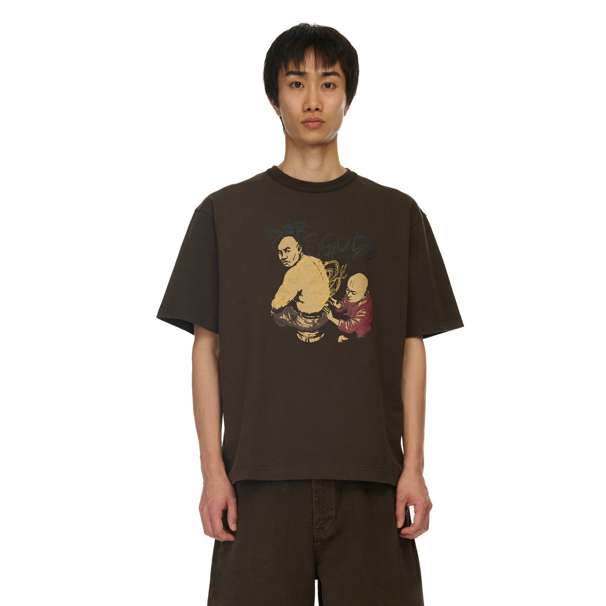 OFFCODE Yakuza T-Shirt Dark Brown
