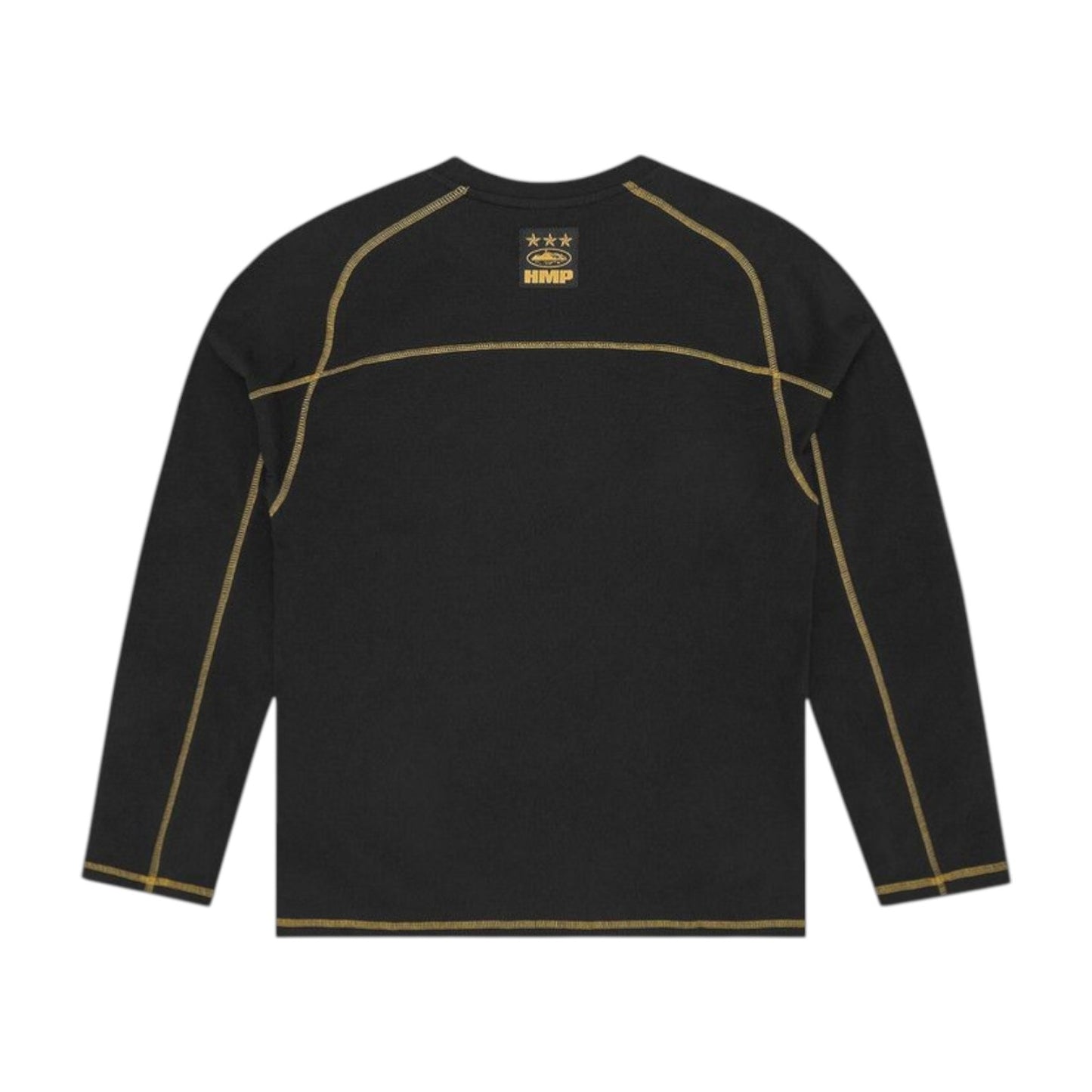 HMP Panel Heavyweight Long-Sleeve Tee 'Black/Yellow'