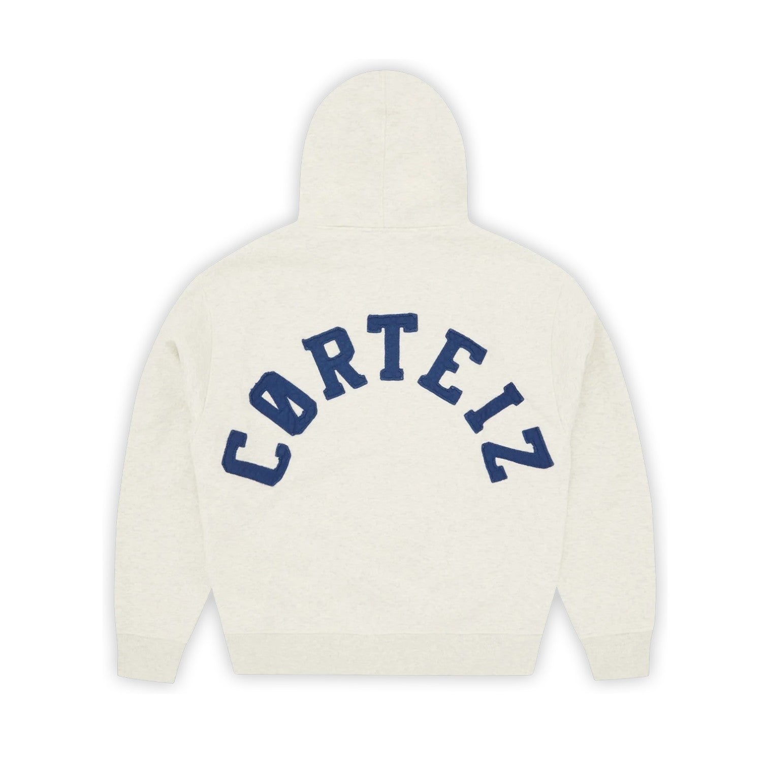 Corteiz Colly Arch Zip Hoodie Light Heather Grey