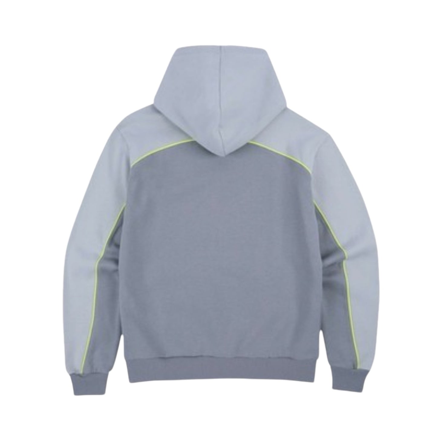 SYNA WORLD TEAM HOODIE - GREY / VOLT GREEN