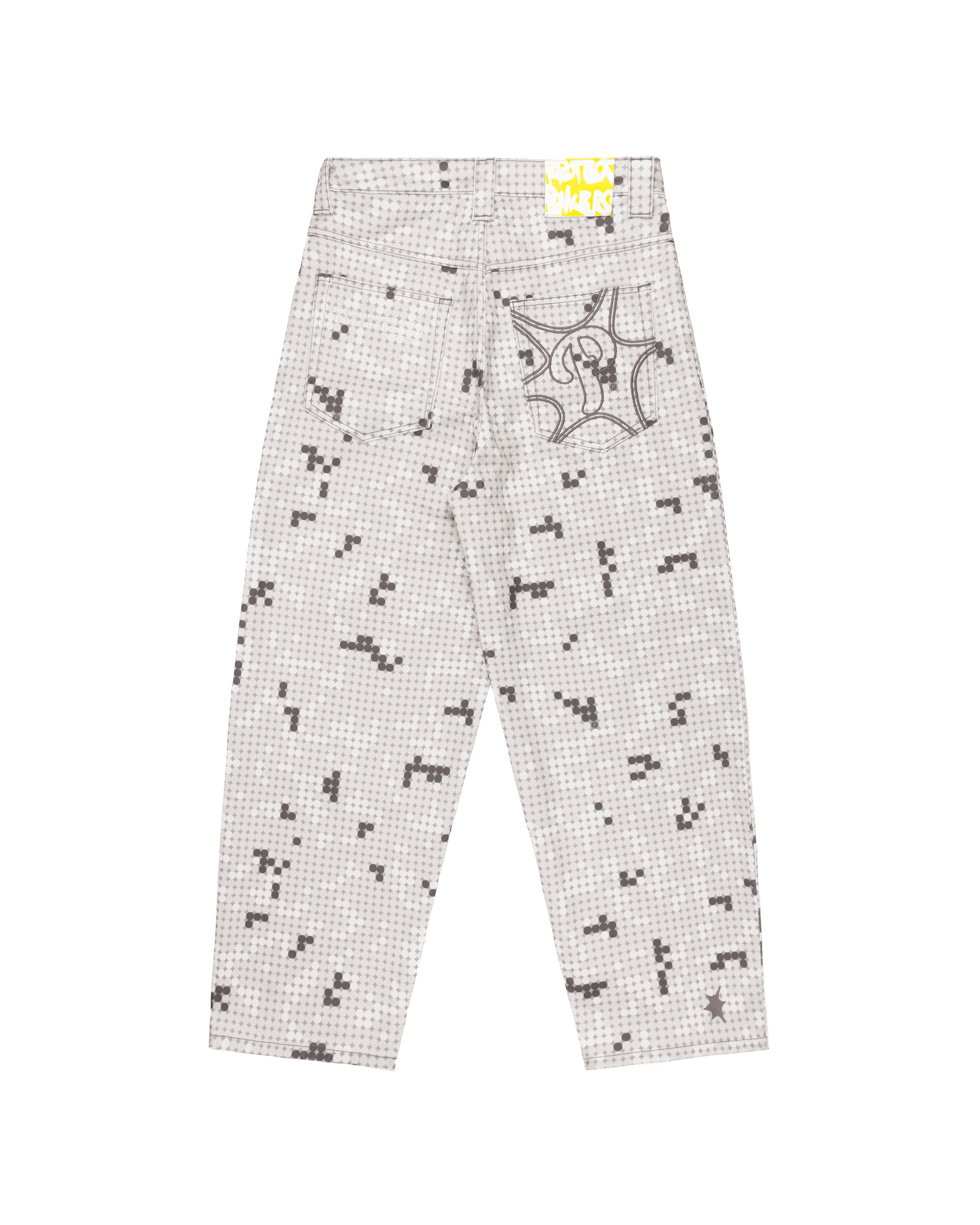 OFFCODE Grey Dot Bonkers Denim