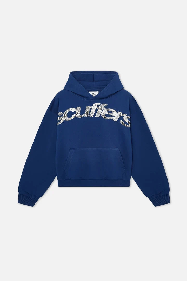 SCUFFER HOODIE SNAKE/BLUE