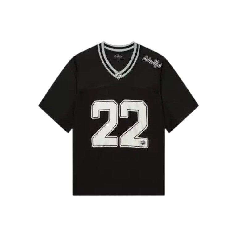 Broken Planet Football Jersey Black/Silver