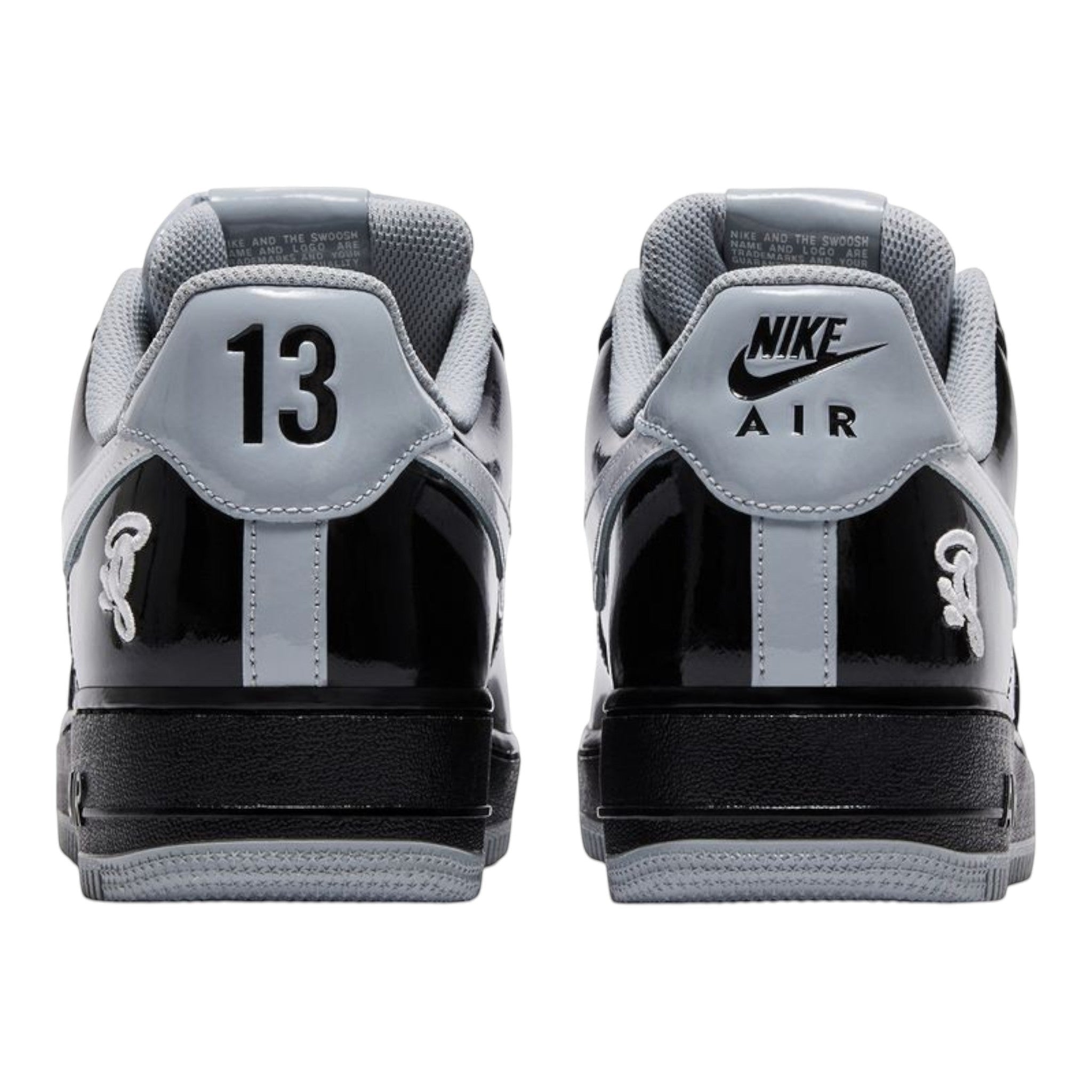 OFFCODE Central Cee X Nike Air Force 1 Low Black White Smoke Grey