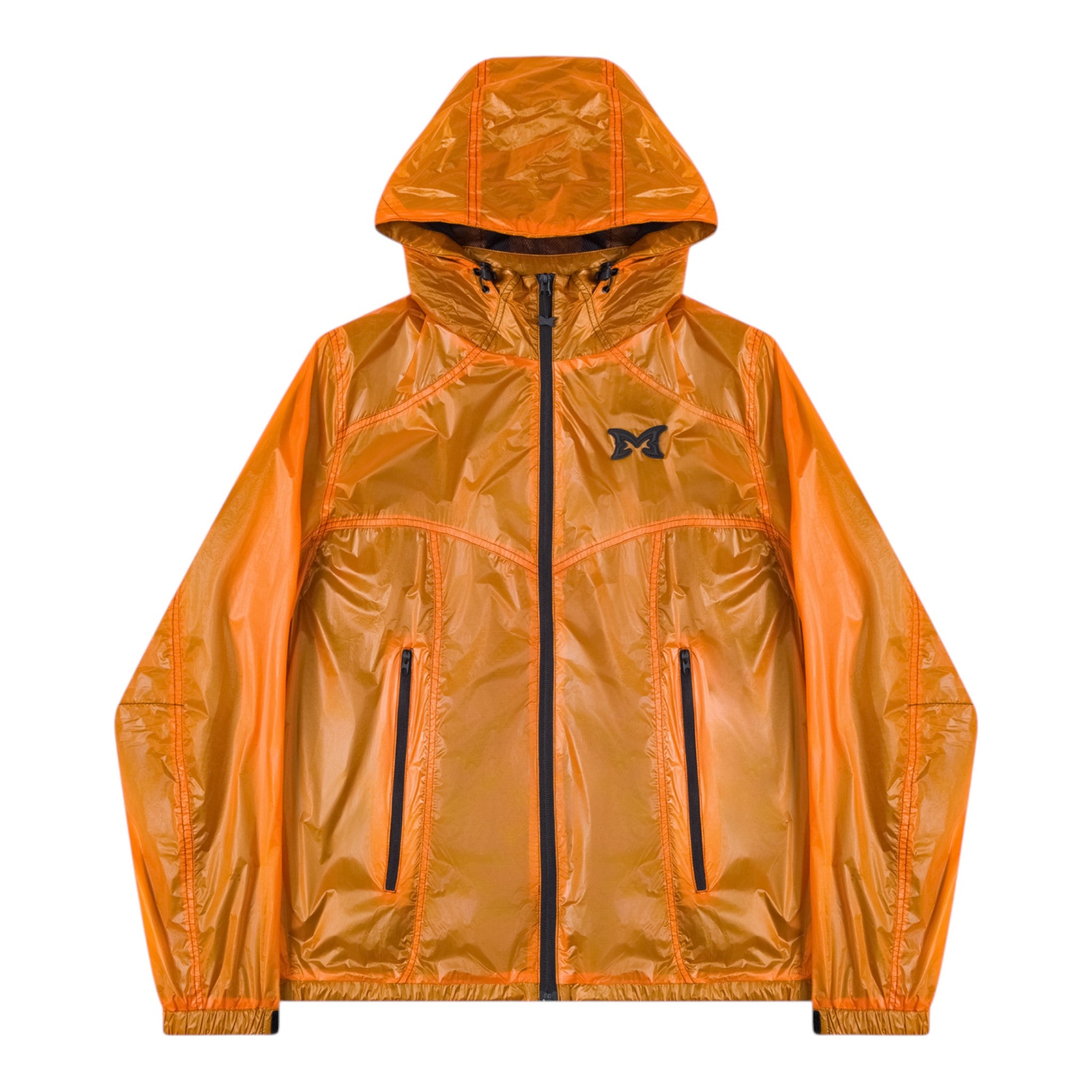 OFFCODE Trashbag Nylon Jacket Orange, front view