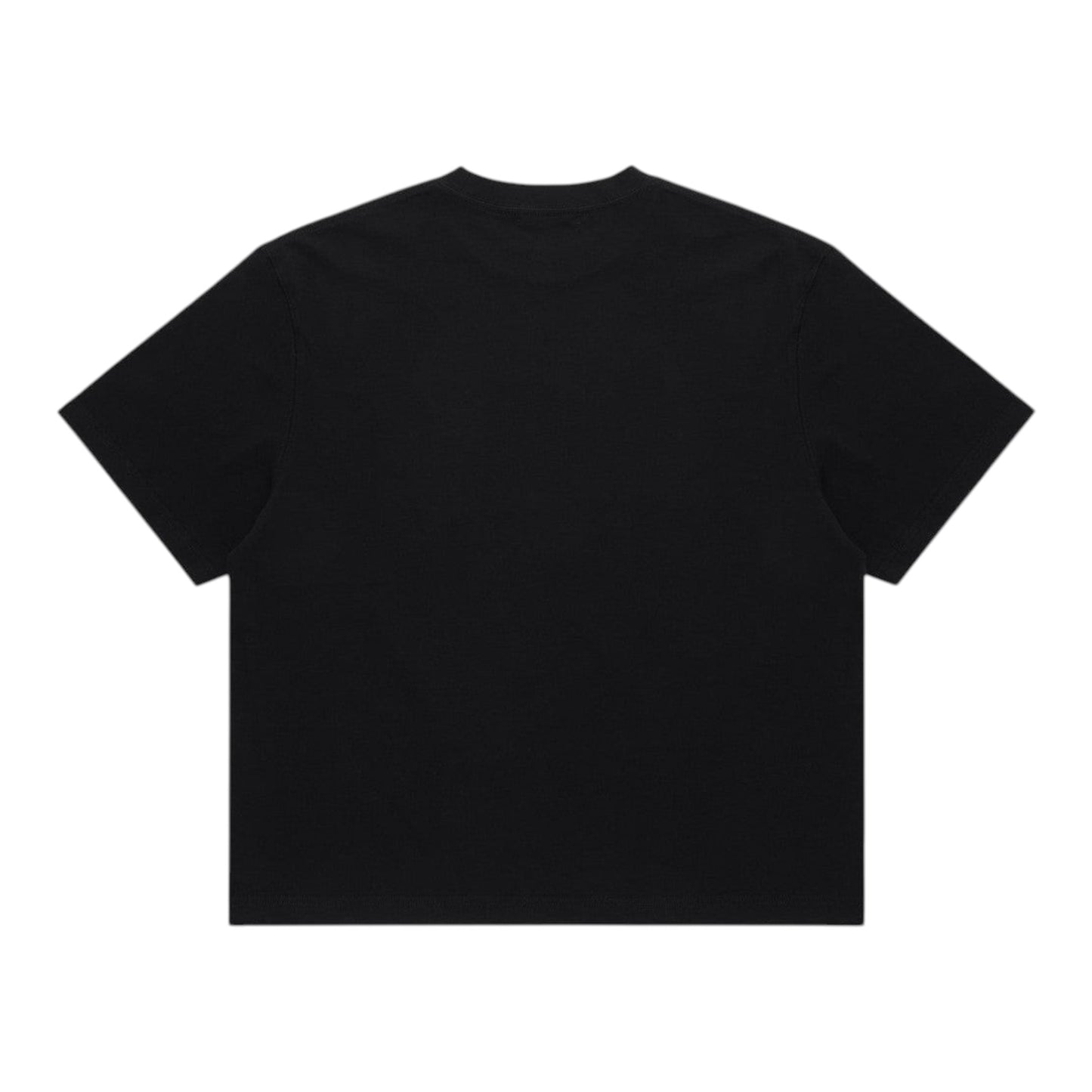 OFFCODE.USA Black Chair T-Shirt with short sleeves and crew neck. Cotton blend fabric.