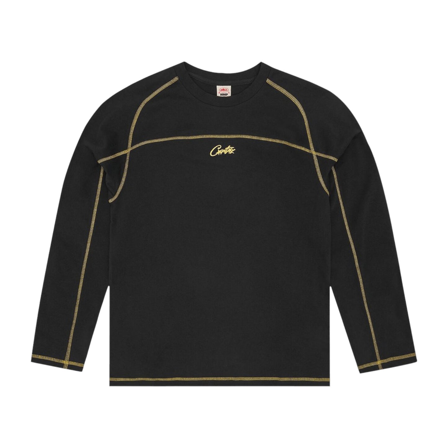 HMP Panel Heavyweight Long-Sleeve Tee 'Black/Yellow'