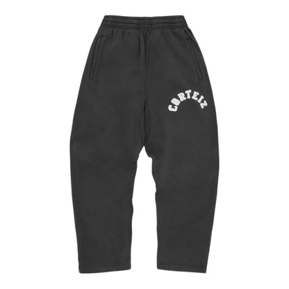 Corteiz Colly Arch Open Hem Pants 'Black'