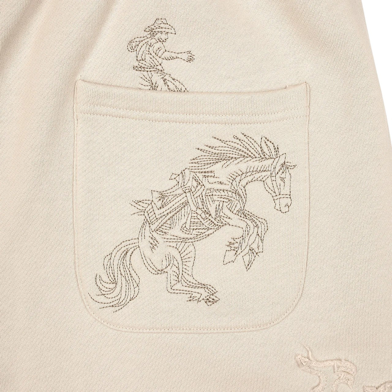 "western" Jogger Black-Beige