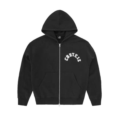COLLY ARCH ZIP HOODIE [BLACK]