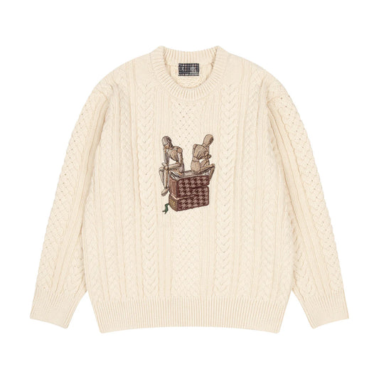 "gallery" Knit creme