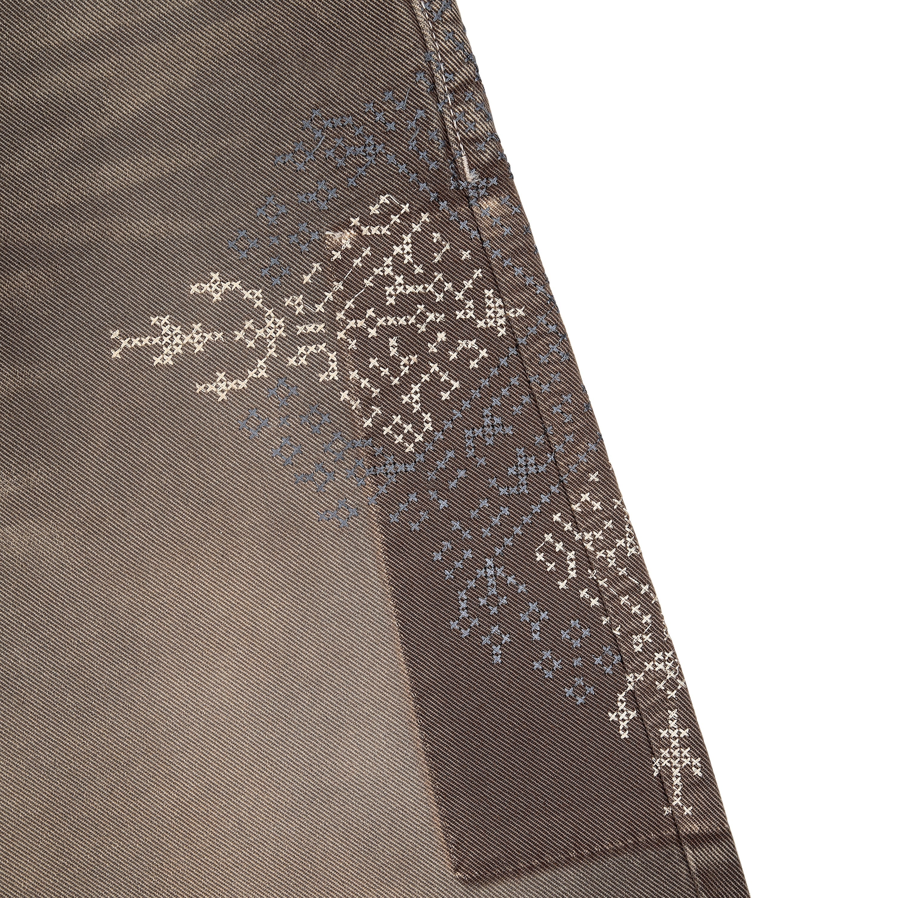 OFFCODE Aziza Brown Washed Denim
