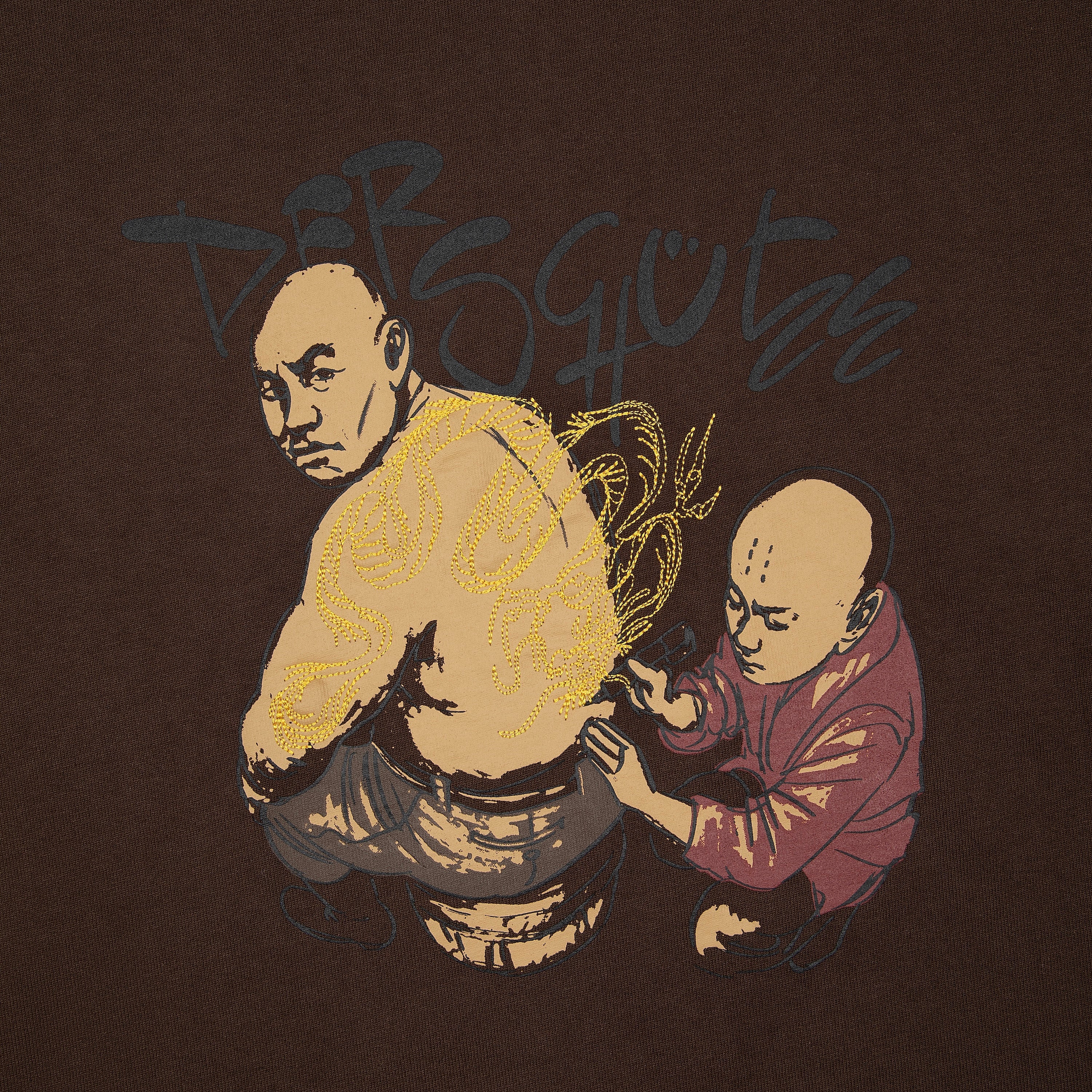 OFFCODE Yakuza T-Shirt Dark Brown