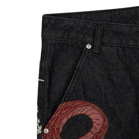 OFFCODE Yakuza Raw Denim Black