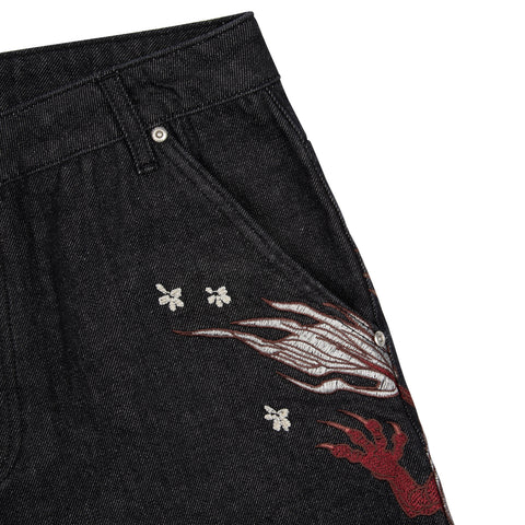 OFFCODE Yakuza Raw Denim Black