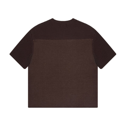 "yakuza v2" knitted Jersey brown