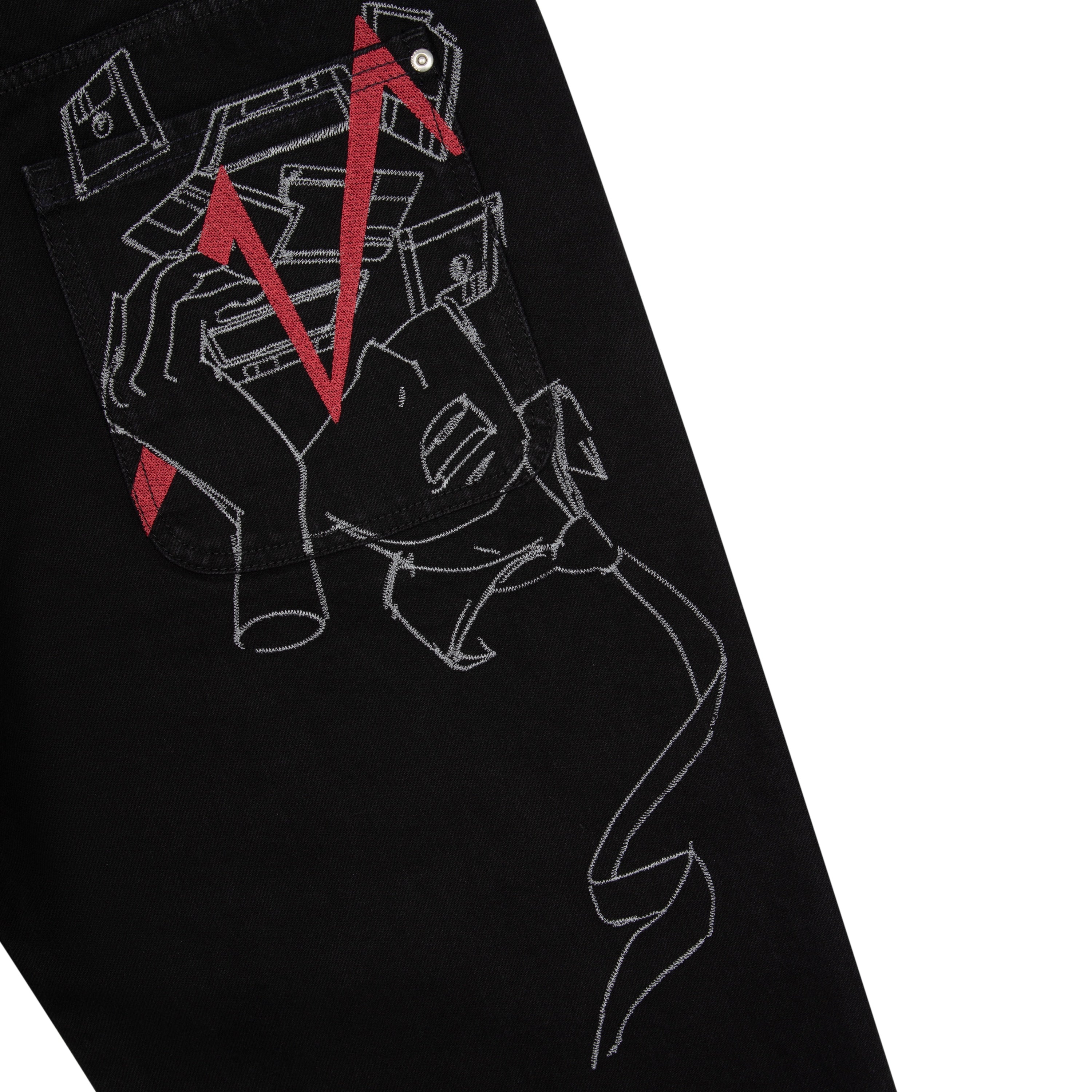 OFFCODE Wall Street Black Denim