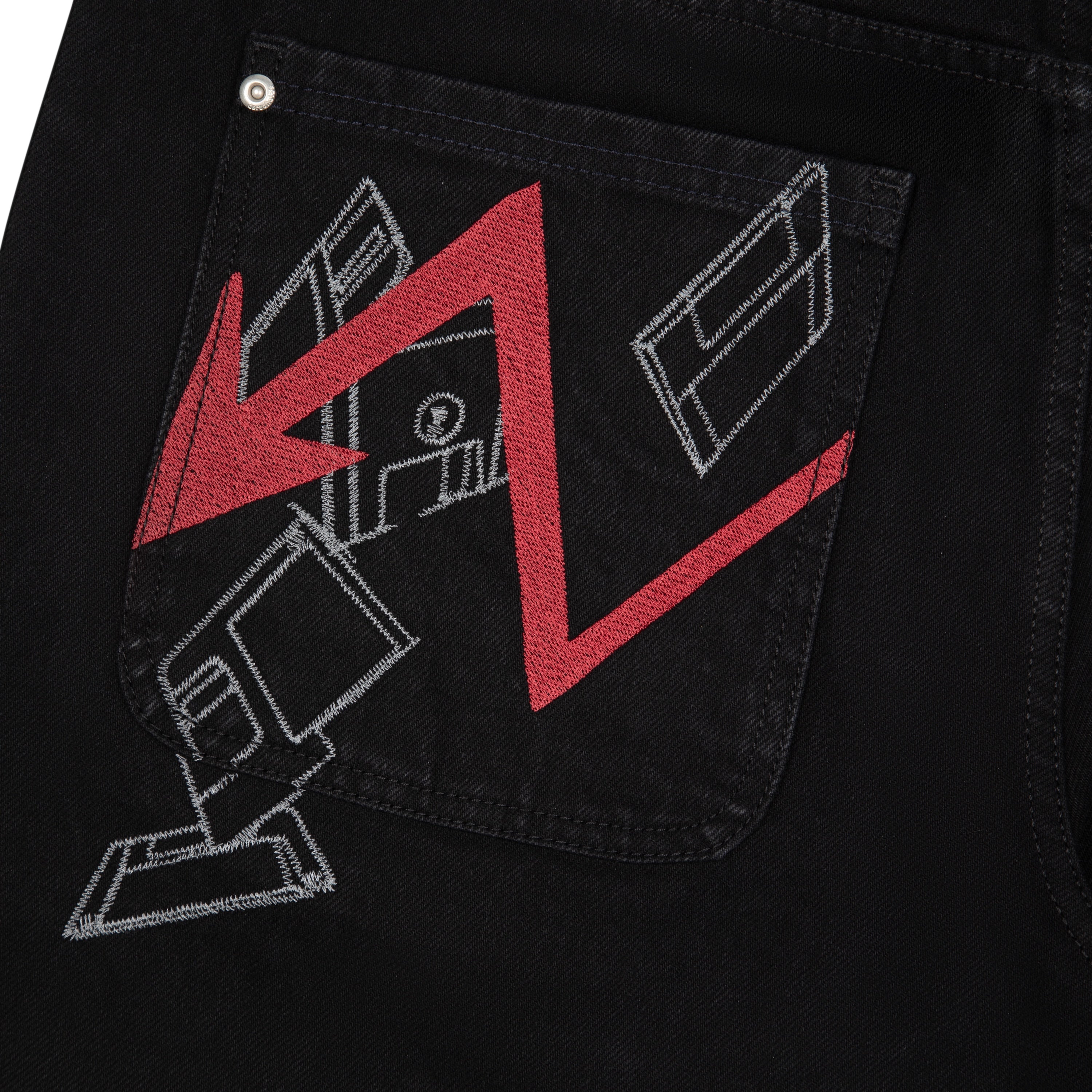 OFFCODE Wall Street Black Denim
