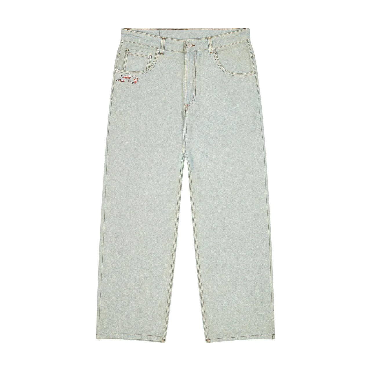 OFFCODE Koi Fish Reverse Denim