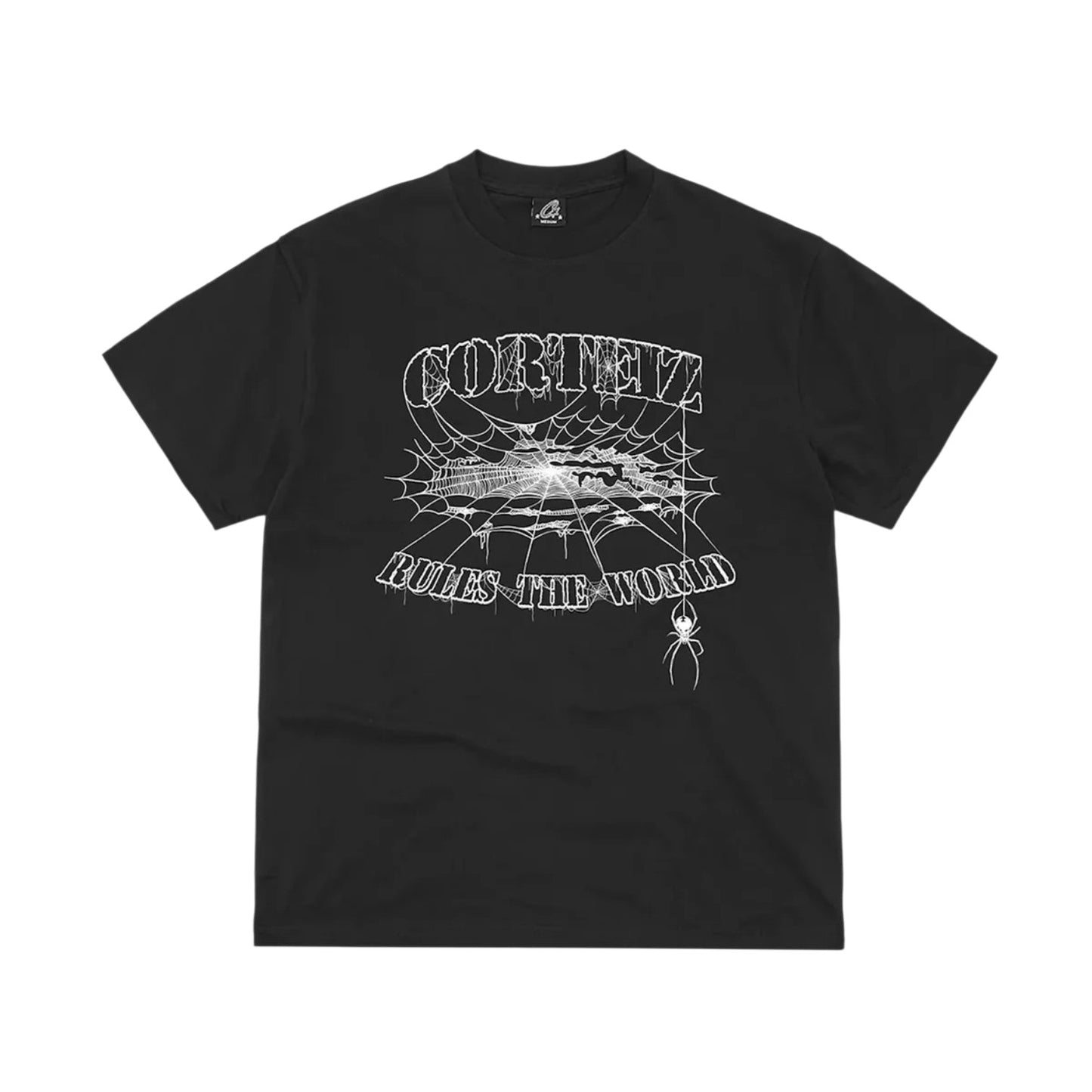 Spider Web Tee Black
