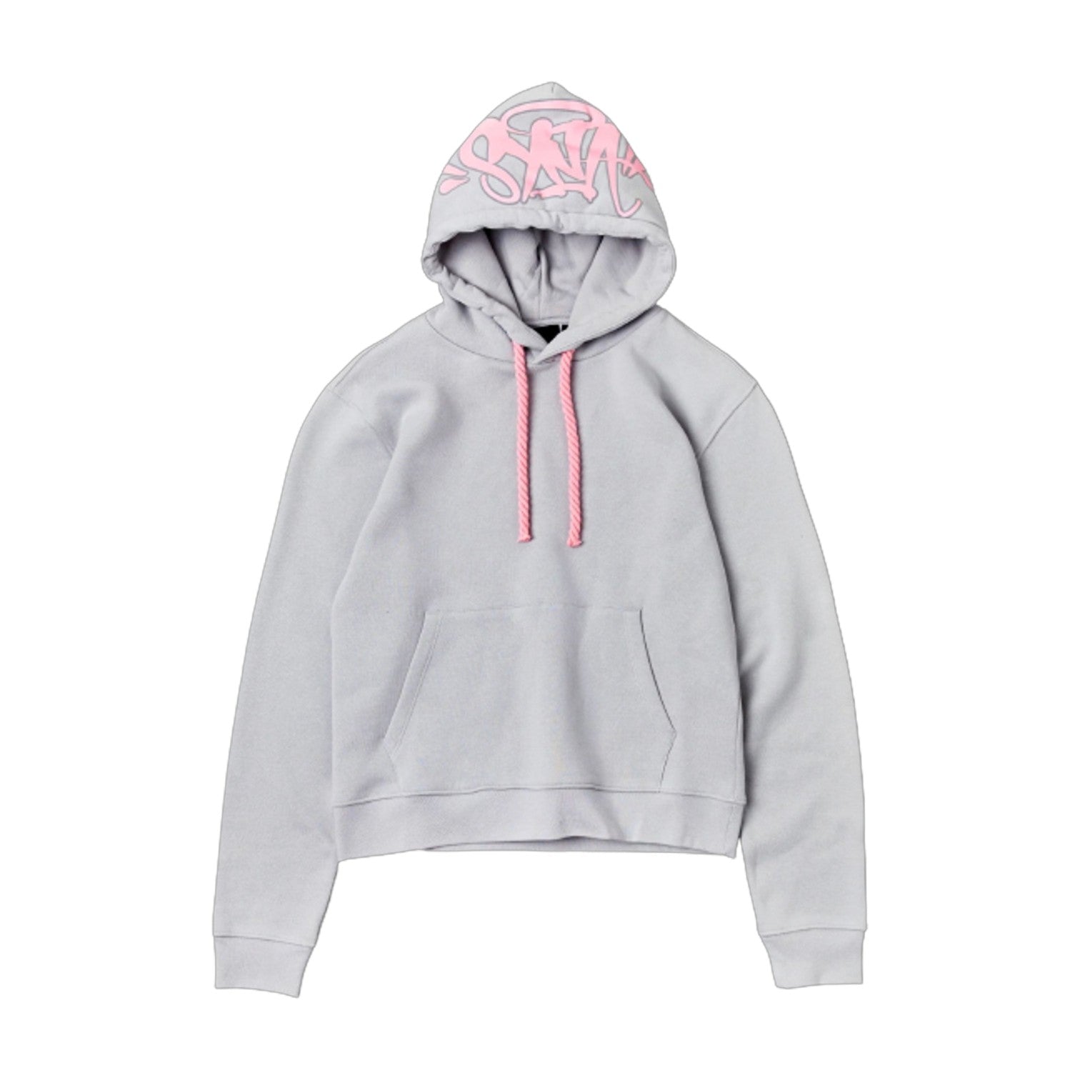 Syna World Tracksuit Grey Pink Logo