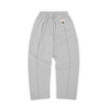HMP OPEN HEM SWEATPANT [HEATHER GREY]