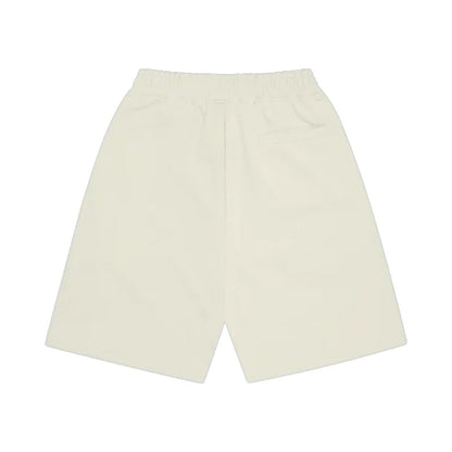 ISLAND PUFF PRINT SWEATSHORT [OFF WHITE]