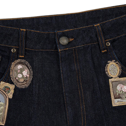 "gallery" raw Denim