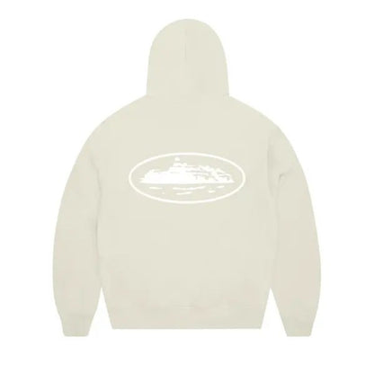 OG Island Puff Print Hoodie Zip Up Off White