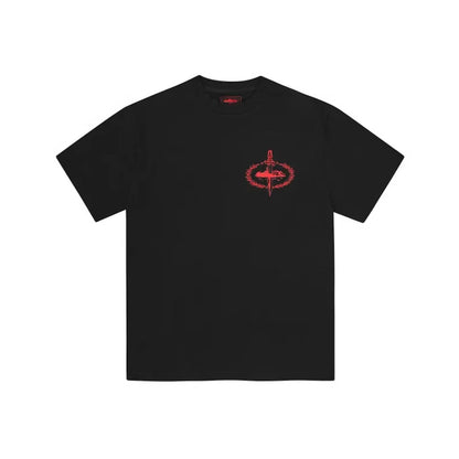 Corteiz x Slaughter Gang 21 Savage Black T Shirt