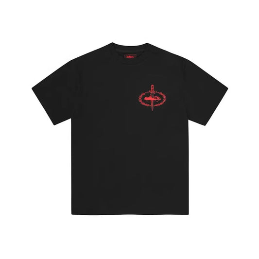 Corteiz x Slaughter Gang 21 Savage Black T Shirt