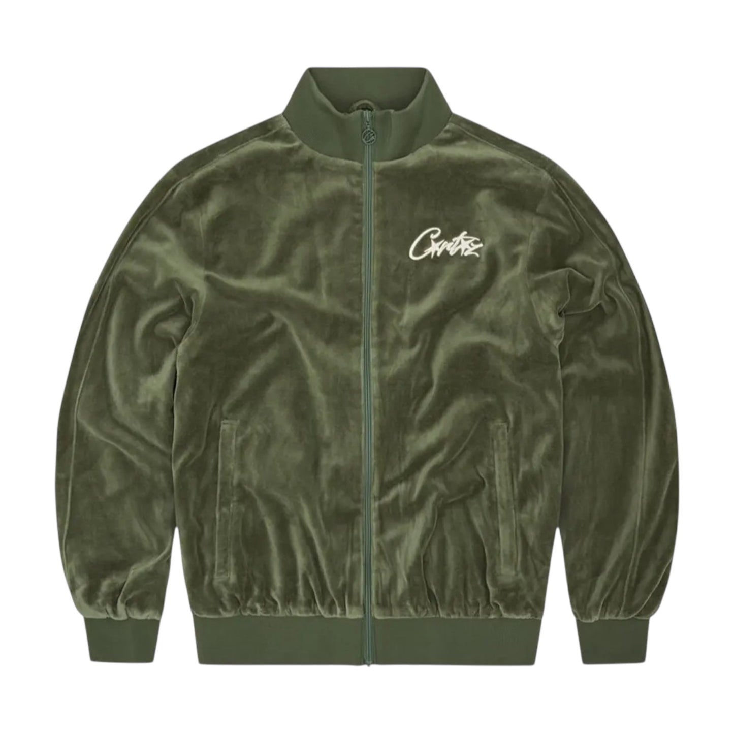 Corteiz VVS Velour Jacket 'Green'