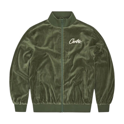 Corteiz VVS Velour Jacket 'Green'