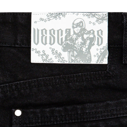 Blossom Black Denim