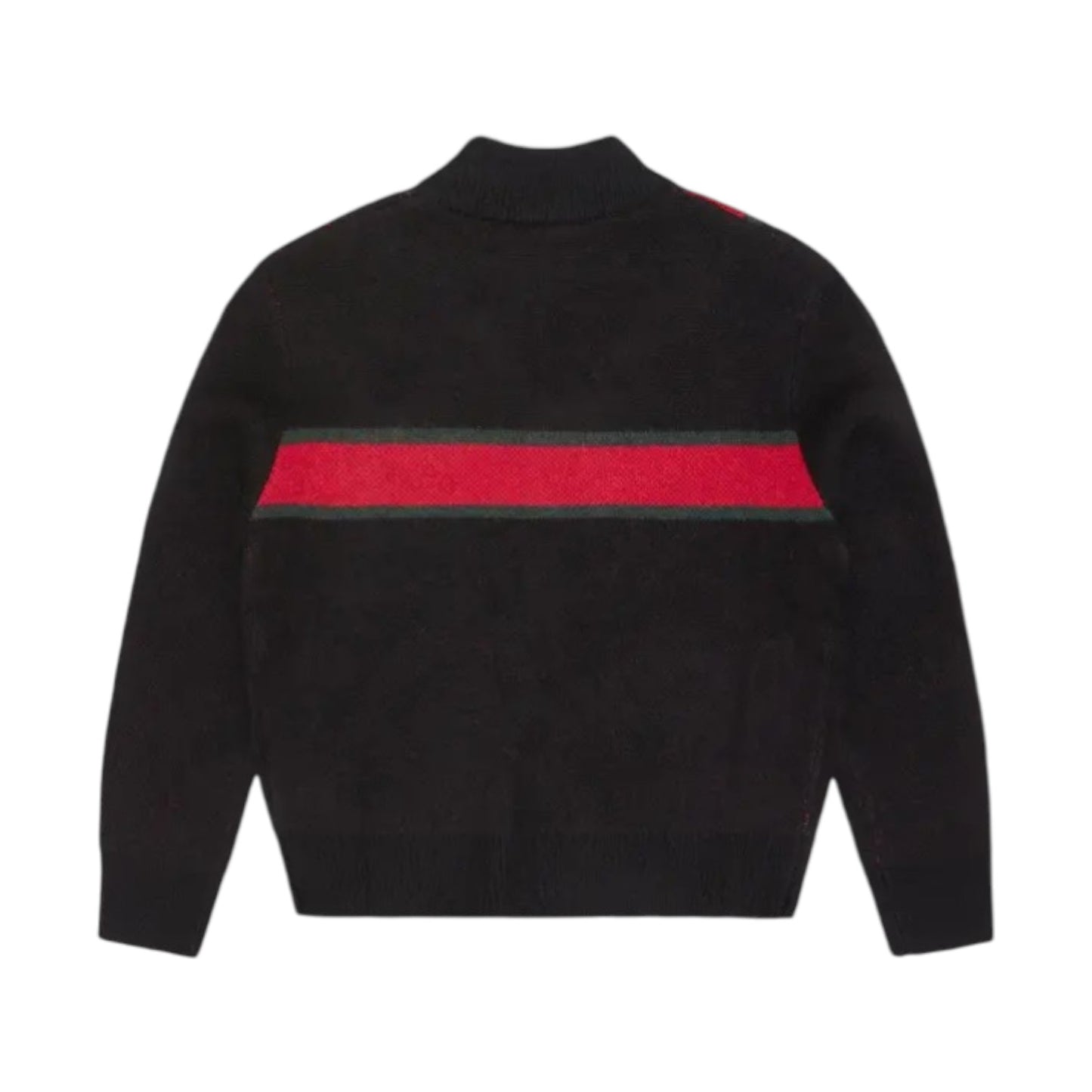 LUX KNIT ZIP UP [BLACK]