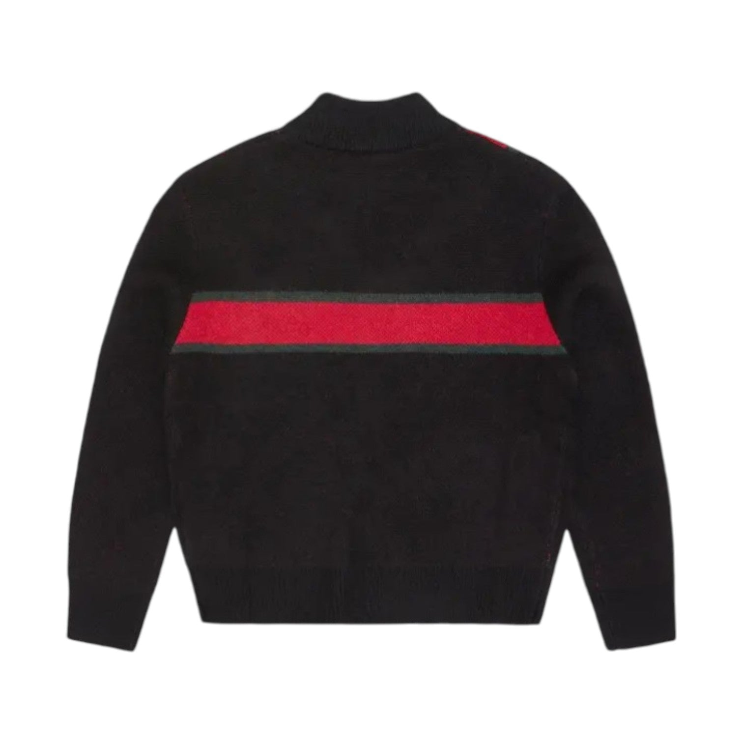 LUX KNIT ZIP UP [BLACK]