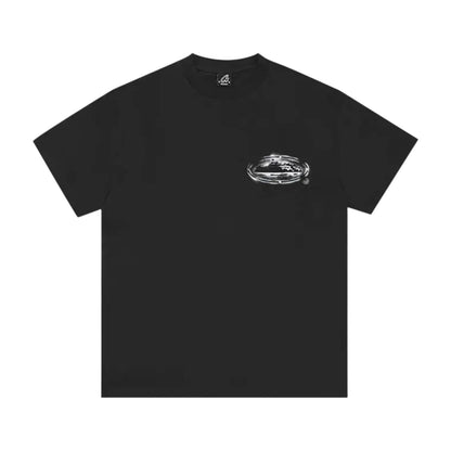 Corteiz Island Stencil Tee *قماش جديد* "أسود"