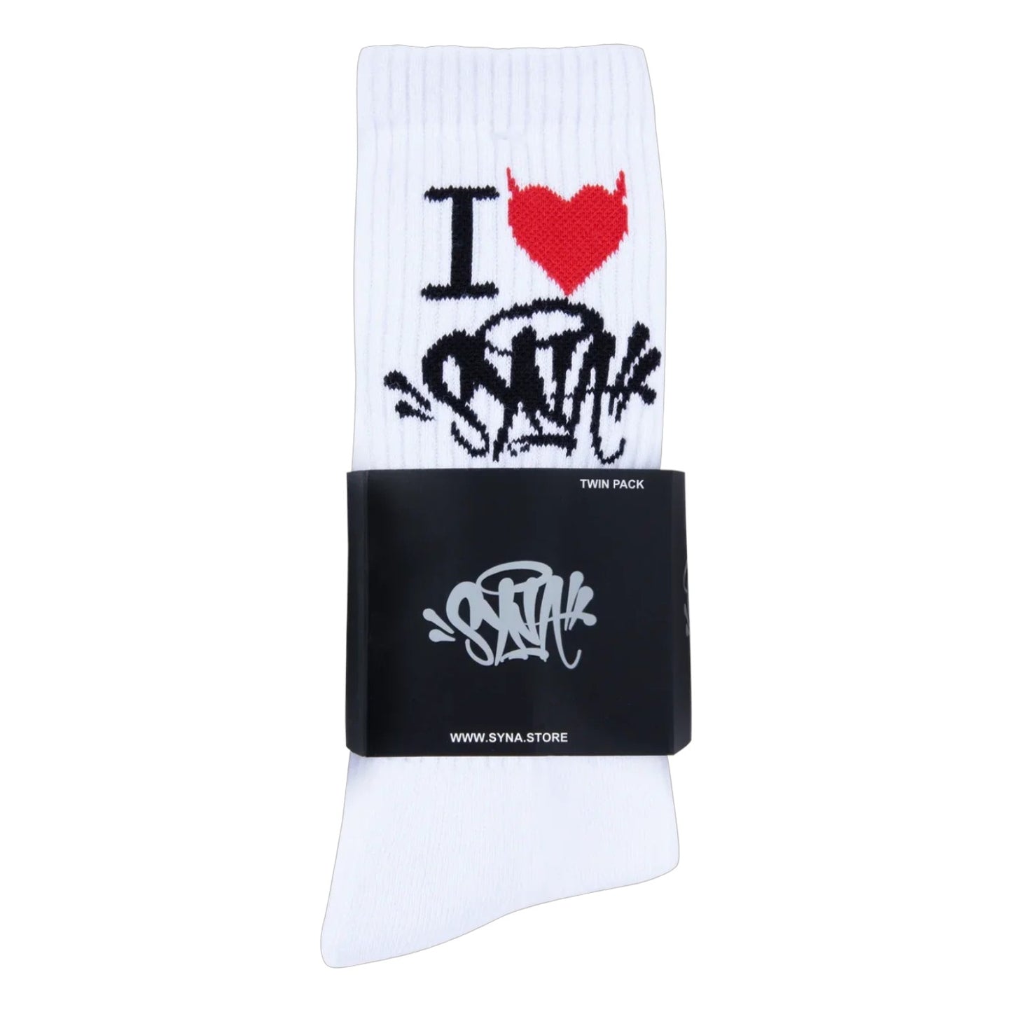 Syna World Socks Twin Pack I Heart Syna